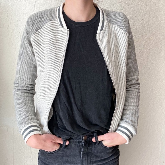 Jack by BB Dakota Grey Zip Up Sports Style Jacket - Picture 2 of 7